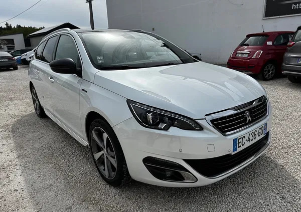 peugeot Peugeot 308 cena 27900 przebieg: 103000, rok produkcji 2016 z Góra